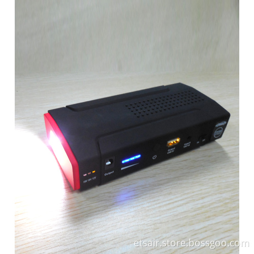 Car Jump Starter For Gasoline Cars 13800mAh Jump Start Type And CE/ROHS Certification 12V